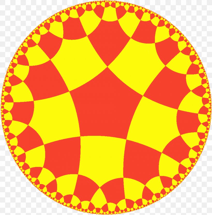 Uniform Tilings In Hyperbolic Plane Tessellation Order-4 Pentagonal Tiling Hyperbolic Geometry, PNG, 943x953px, Uniform Tilings In Hyperbolic Plane, Area, Ball, Dodecadodecahedron, Geometry Download Free