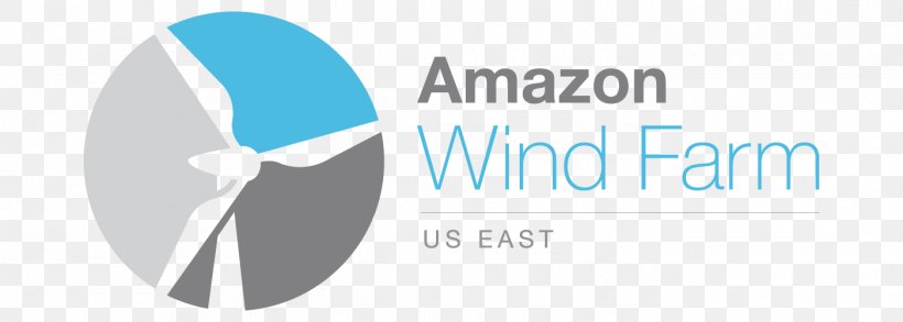 Amazon Wind Farm Texas Logo Fowler Ridge Wind Farm Wind Power, PNG, 1402x502px, Wind Farm, Amazon Web Services, Amazon Wind Farm Texas, Blue, Brand Download Free