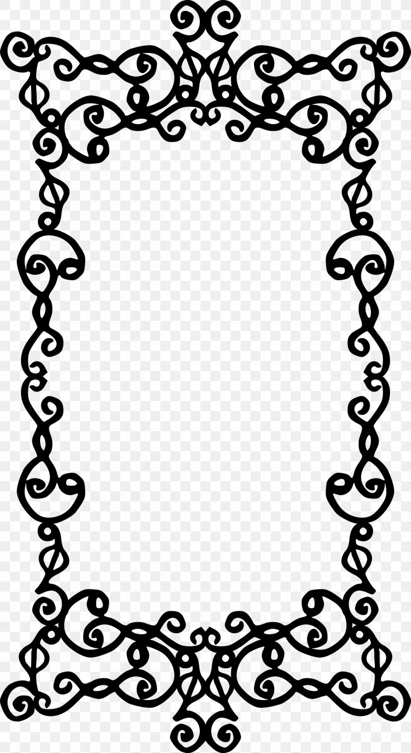 Picture Frames Photography Clip Art, PNG, 1310x2400px, Picture Frames, Area, Black, Black And White, Border Download Free