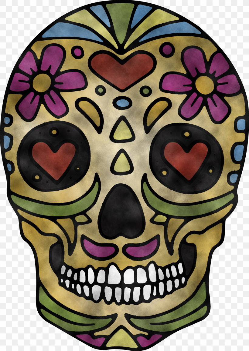 Skull Mexico Cinco De Mayo, PNG, 2124x3000px, Skull, Cartoon, Cinco De Mayo, Day Of The Dead, Drawing Download Free