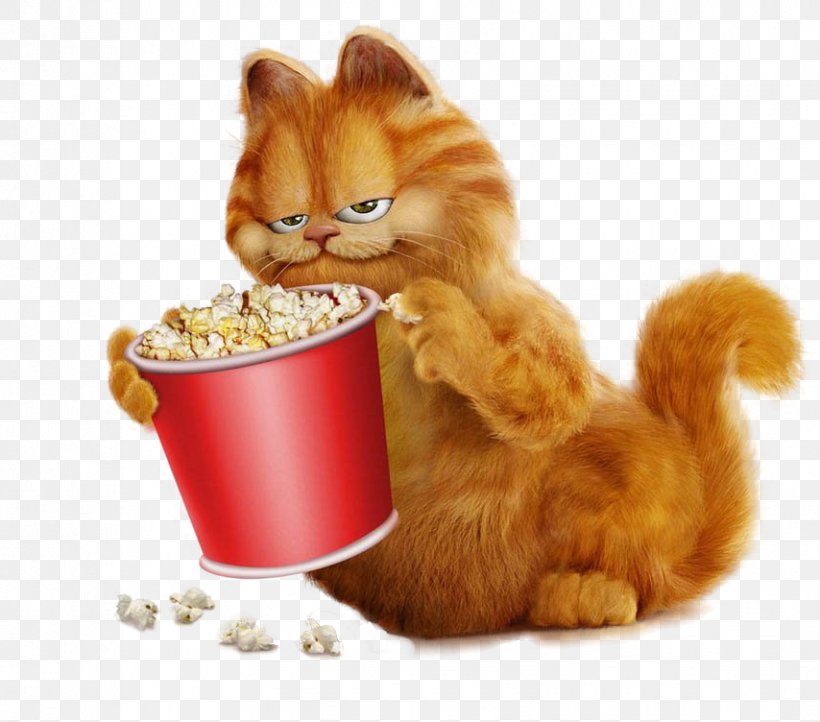 Garfield Popcorn Clip Art, PNG, 854x752px, Odie, Art, Carnivoran, Cartoon, Cat Download Free