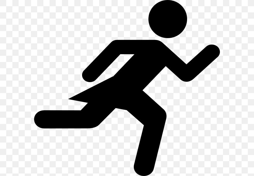Running Stick Figure Clip Art, PNG, 600x568px, Running, Animation, Black And White, Brand, Drawing Download Free