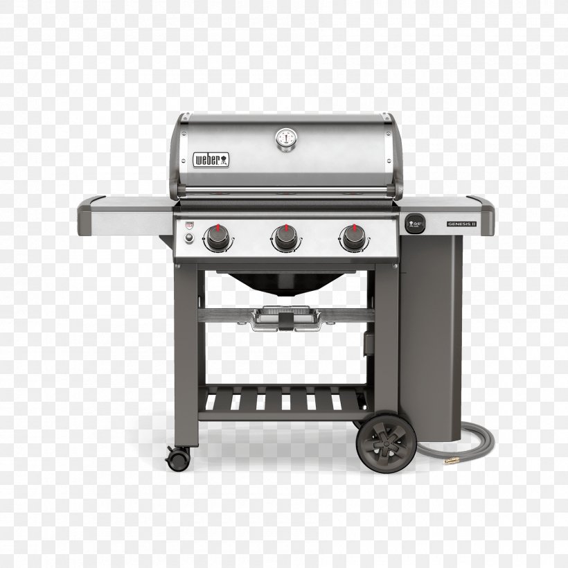 Barbecue Weber Genesis II S-310 Weber Genesis II E-310 Natural Gas Weber-Stephen Products, PNG, 1800x1800px, Barbecue, Cookware Accessory, Gas, Gas Burner, Gasgrill Download Free
