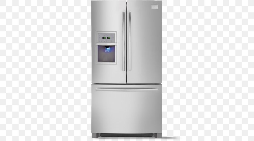 Frigidaire Gallery FGHB2866P Refrigerator Cooking Ranges Home Appliance, PNG, 400x455px, Frigidaire, Cooking Ranges, Cubic Foot, Dishwasher, Door Download Free