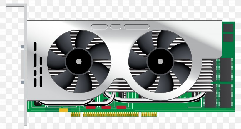 Graphics Cards & Video Adapters Laptop Computer Monitors Clip Art, PNG, 6253x3364px, Graphics Cards Video Adapters, Central Processing Unit, Computer, Computer Cooling, Computer Hardware Download Free