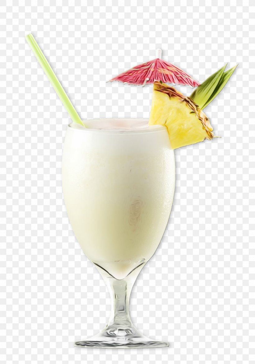 Pineapple Cartoon, PNG, 1051x1501px, Cocktail, Alcoholic Beverage, Batida, Cocktail Garnish, Colada Download Free