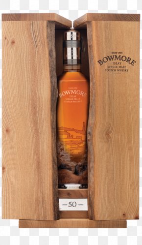 50 Years Old - Whiskey Bowmore Scotch Whisky Single Malt Whisky Liquor PNG