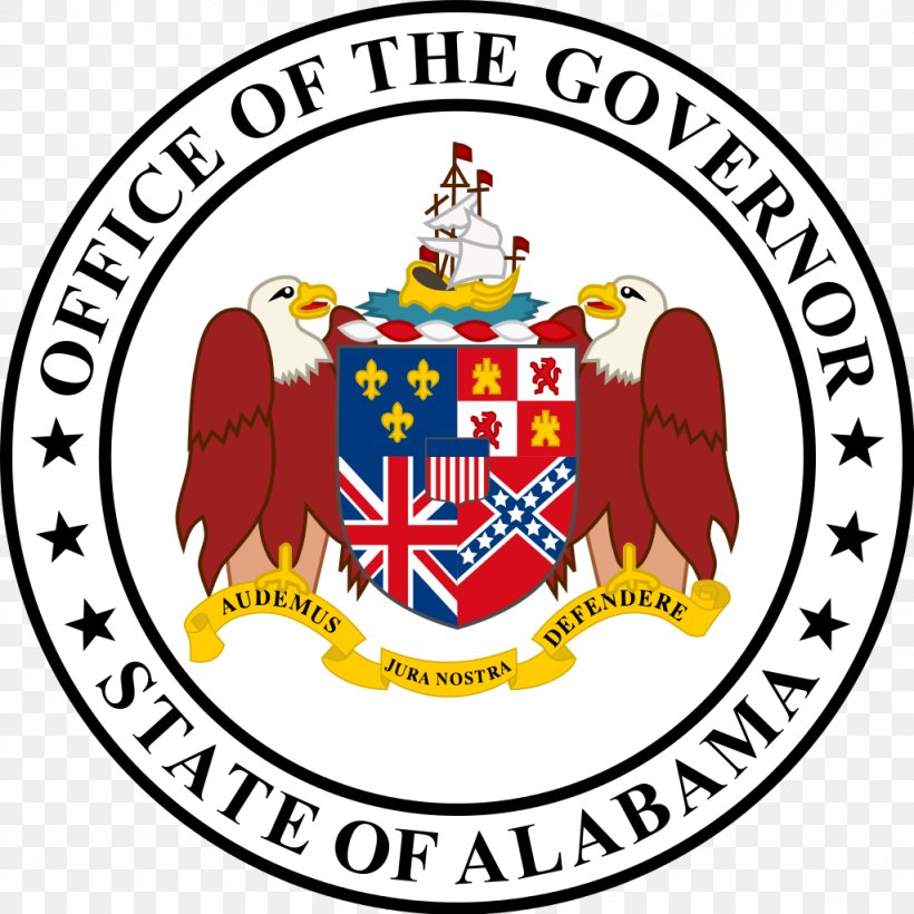 Governor Of Alabama Governor Of Alabama Lieutenant Governor Coat Of Arms Of Alabama, PNG, 1024x1024px, Alabama, Area, Brand, Coat Of Arms Of Alabama, Crest Download Free