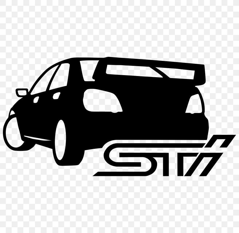Subaru Impreza WRX STI Car Door Subaru Legacy, PNG, 800x800px, Subaru Impreza Wrx Sti, Area, Automotive Design, Automotive Exterior, Black And White Download Free