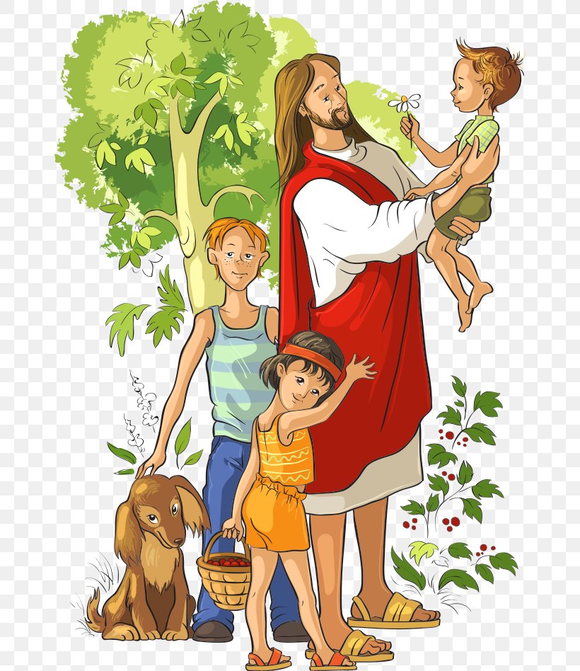 They Met Jesus: A Childs Life Of Christ Child Jesus Illustration, PNG, 666x948px, Watercolor, Cartoon, Flower, Frame, Heart Download Free