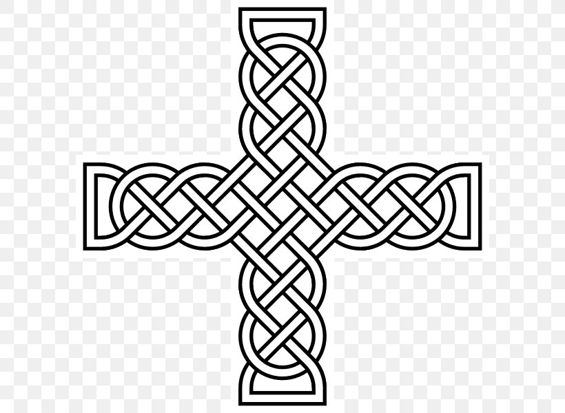 Celtic Knot Celtic Cross Islamic Interlace Patterns Celtic Art Christian Cross, PNG, 600x600px, Celtic Knot, Black And White, Celtic Art, Celtic Cross, Celts Download Free