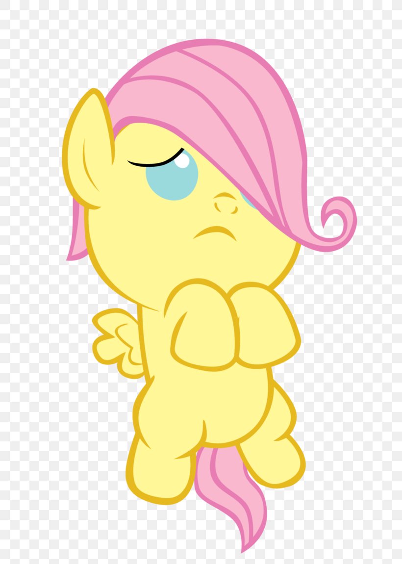 Fluttershy My Little Pony: Friendship Is Magic Fandom Horse Sadness, PNG, 695x1150px, Watercolor, Cartoon, Flower, Frame, Heart Download Free