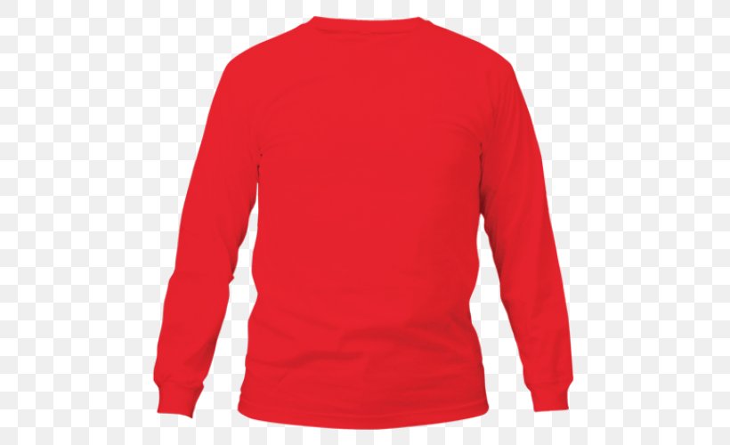 Long-sleeved T-shirt Gildan Activewear, PNG, 500x500px, Tshirt, Active Shirt, Clothing, Crew Neck, Fashion Download Free