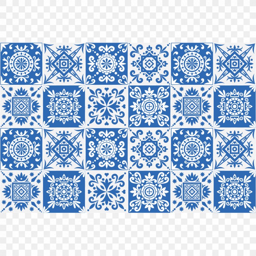 Paper Sticker Adhesive Vinyl Group Wall, PNG, 1200x1200px, Paper, Adhesive, Area, Azulejo, Blue Download Free