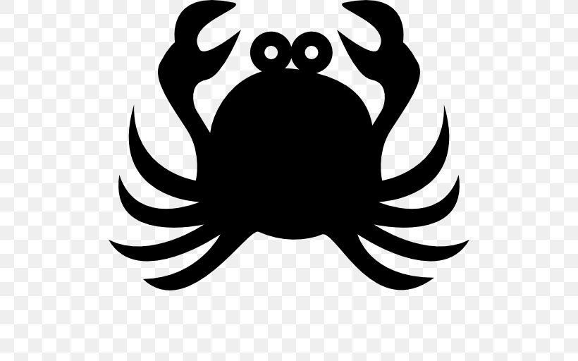 Crab Cancer Zodiac Astrological Sign, PNG, 512x512px, Crab, Artwork, Astrological Sign, Astrology, Black Download Free