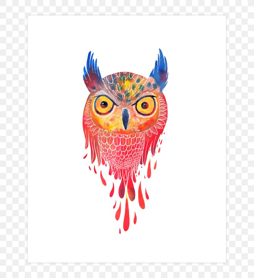 Eurasian Eagle-owl T-shirt Bird Souvenir, PNG, 740x900px, Owl, Animal, Apron, Beak, Bird Download Free