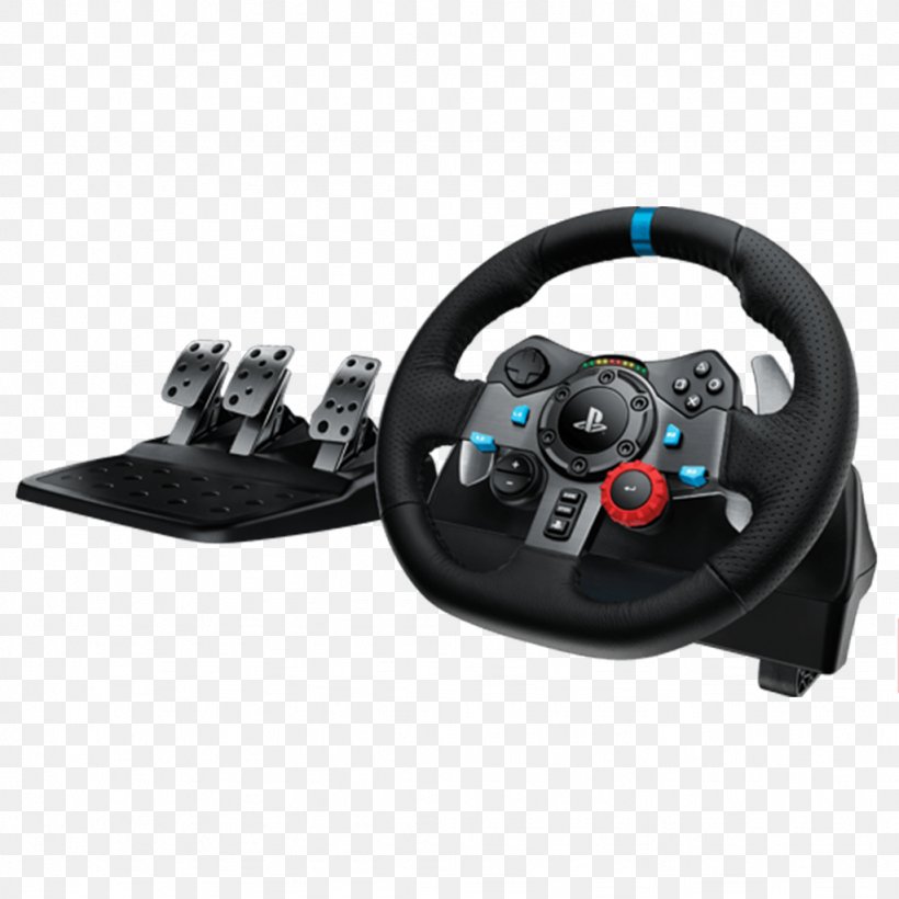 Logitech G29 Logitech Driving Force GT PlayStation 3 PlayStation 4 Logitech Driving Force G920, PNG, 1024x1024px, Logitech G29, All Xbox Accessory, Electronics, Electronics Accessory, Game Controller Download Free