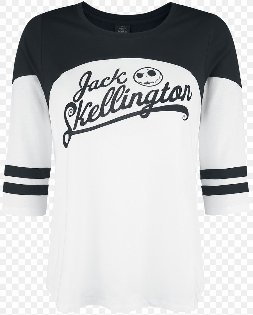Long-sleeved T-shirt Jack Skellington Clothing, PNG, 962x1200px, Tshirt, Active Shirt, Black, Brand, Clothing Download Free