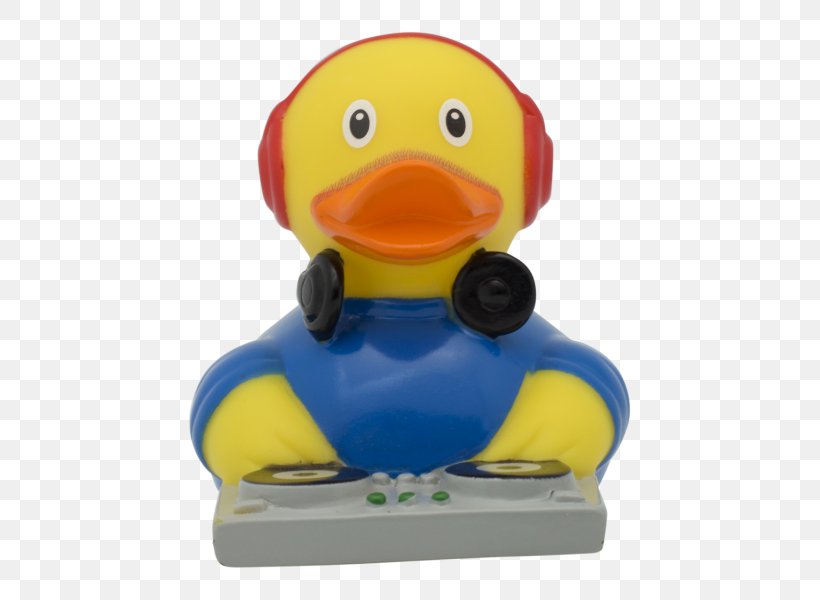 Rubber Duck Disc Jockey Bathtub Little Yellow Duck Project, PNG, 600x600px, Watercolor, Cartoon, Flower, Frame, Heart Download Free