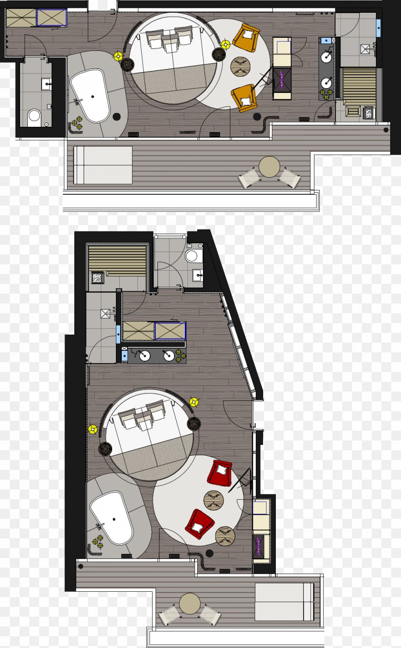 Suite Hotel Room Hot Tub Health, Fitness And Wellness, PNG, 1041x1681px, Suite, Bed, Chalet, Fireplace, Floor Plan Download Free