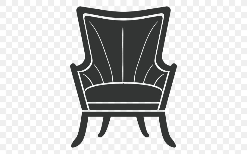 Chair Logo, PNG, 512x512px, Chair, Black And White, Fauteuil, Furniture, Garden Furniture Download Free