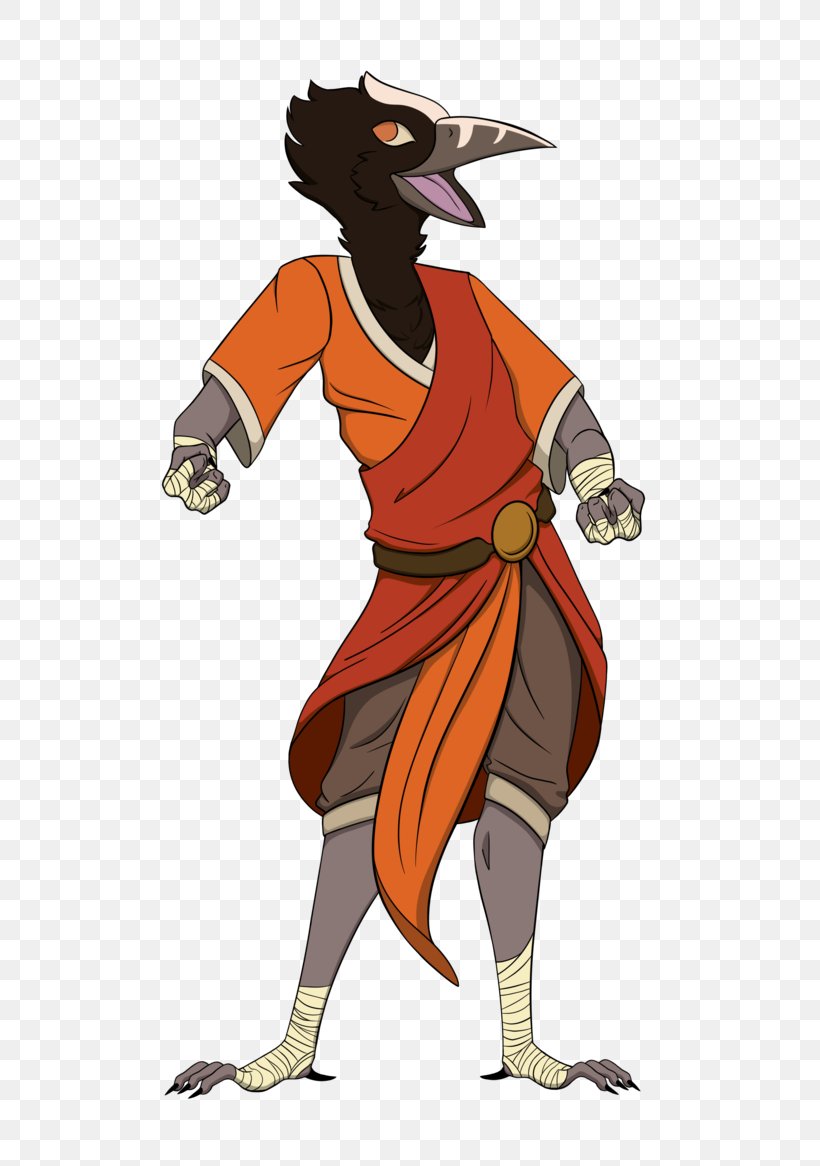 Kenku Dungeons & Dragons Legendary Creature Cartoon, PNG, 685x1166px, Kenku, Art, Cartoon, Commission, Costume Download Free