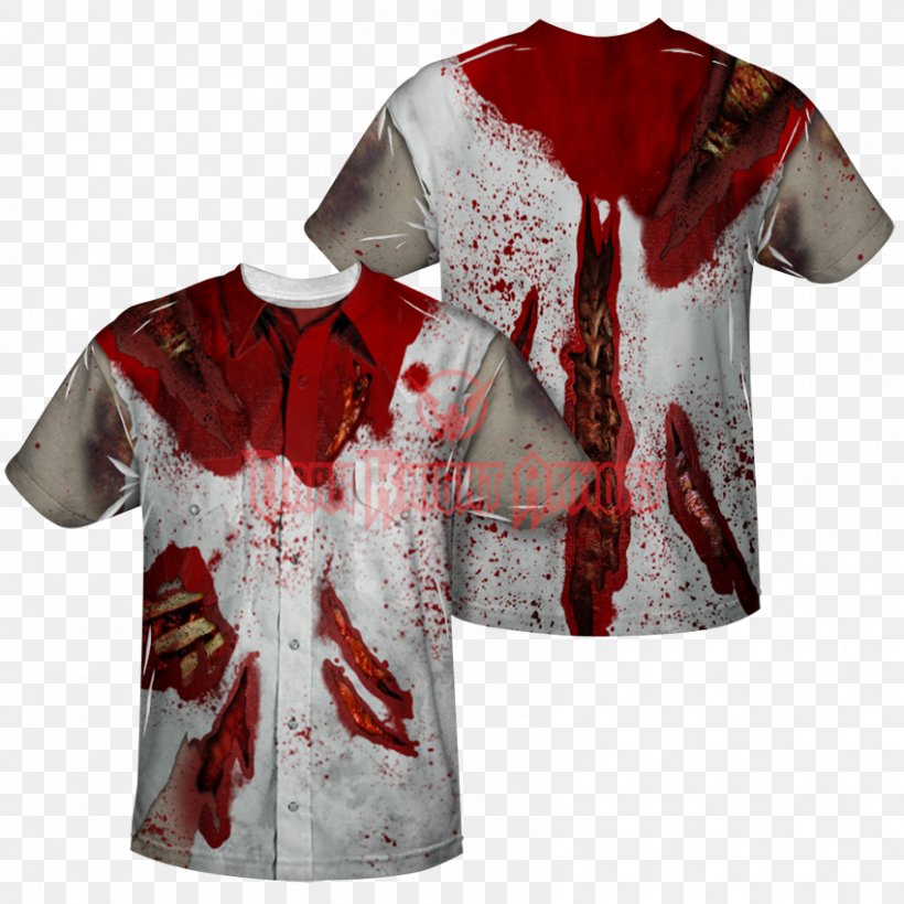 Printed T-shirt Horror Clothing, PNG, 850x850px, Tshirt, Blouse, Clothing, Clothing Sizes, Costume Download Free