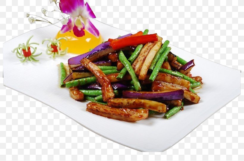 Chinese Cuisine Eggplant Vegetable Food Cooking, PNG, 800x541px, Chinese Cuisine, Braising, Common Bean, Cooking, Cuisine Download Free