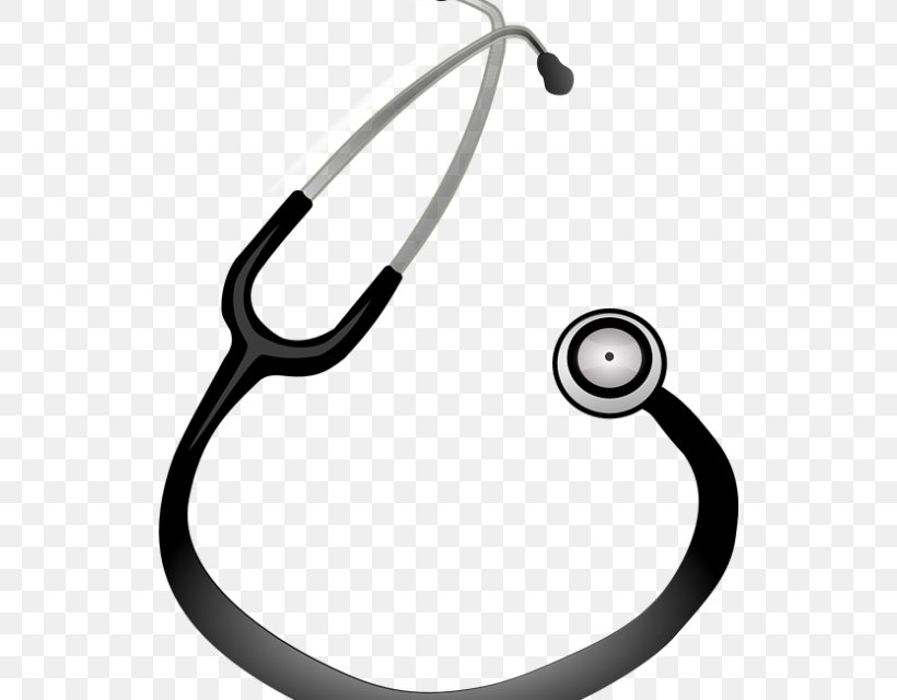 Medicine Stethoscope Clip Art, PNG, 530x640px, Medicine, Black And White, Body Jewelry, Description, Drawing Download Free