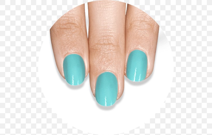 Nail Polish, PNG, 525x525px, Nail Polish, Aqua, Cosmetics, Finger, Hand Download Free