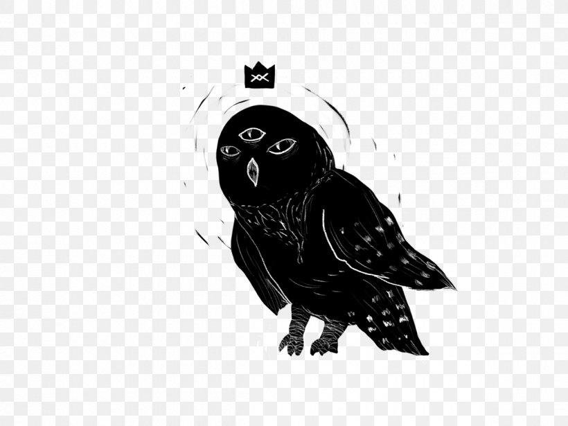 Owl Drawing /m/02csf Black Silhouette, PNG, 1200x900px, Owl, Beak, Bird, Bird Of Prey, Black Download Free