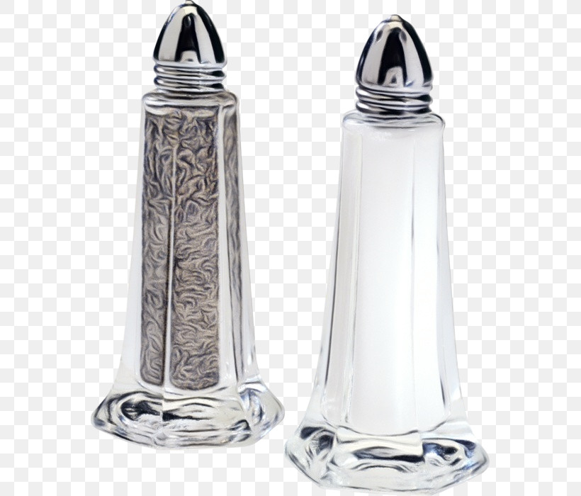 Salt And Pepper Shakers Glass Tableware Silver Candle Holder, PNG, 563x700px, Watercolor, Bottle Stopper Saver, Candle Holder, Glass, Metal Download Free