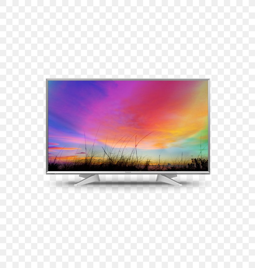 Television Panasonic Glossy Black With Silver Line TX40FXW654 LED-backlit LCD OLED, PNG, 600x860px, 4k Resolution, Television, Computer Monitor, Display Device, Gamut Download Free