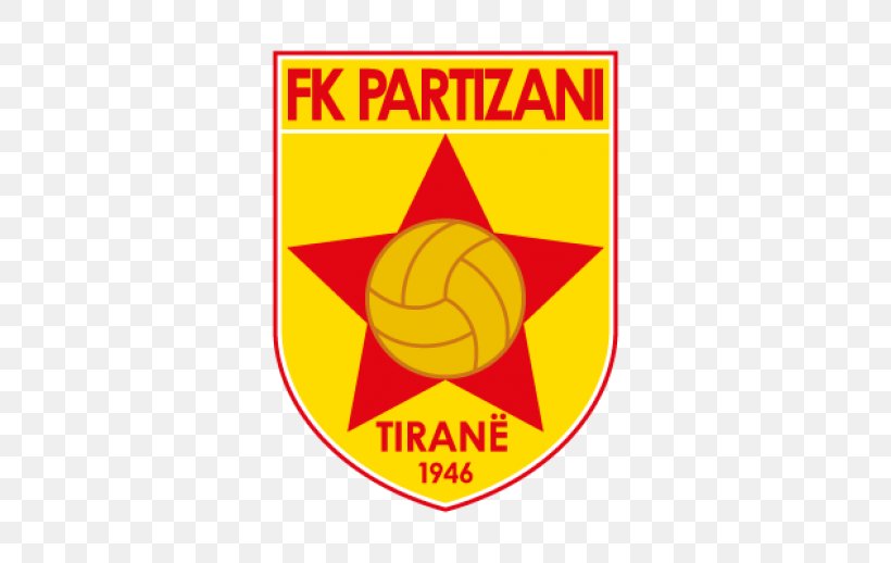 FK Partizani Tirana Logo Football Emblem, PNG, 518x518px, Tirana, Albania, Area, Brand, Emblem Download Free