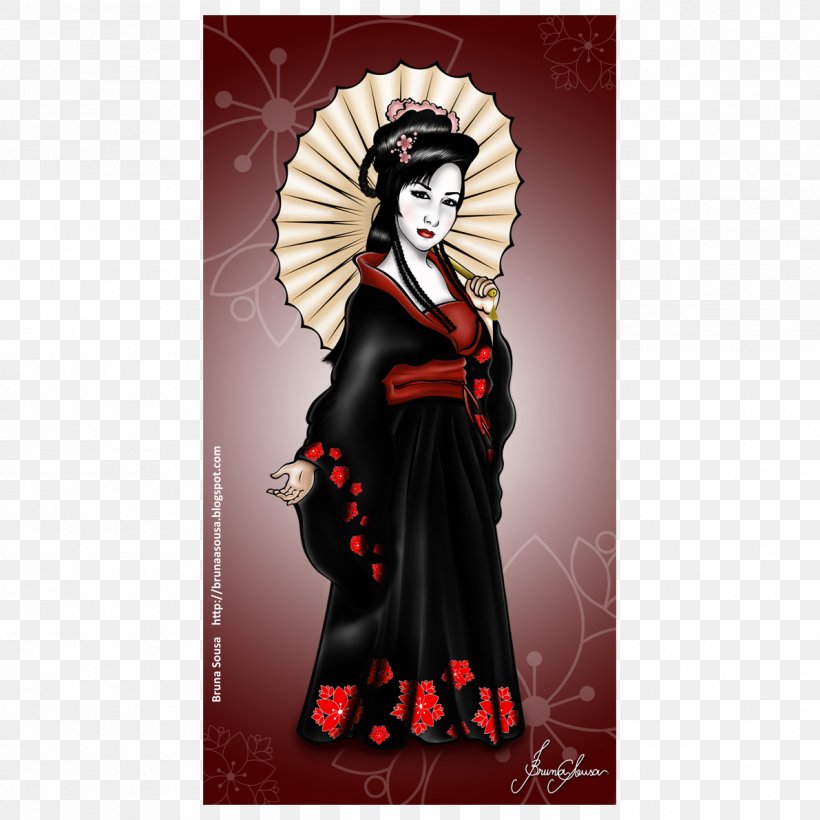Geisha Drawing Digital Painting Figurine, PNG, 1191x1191px, Geisha, Character, Costume Design, Digital Painting, Drawing Download Free