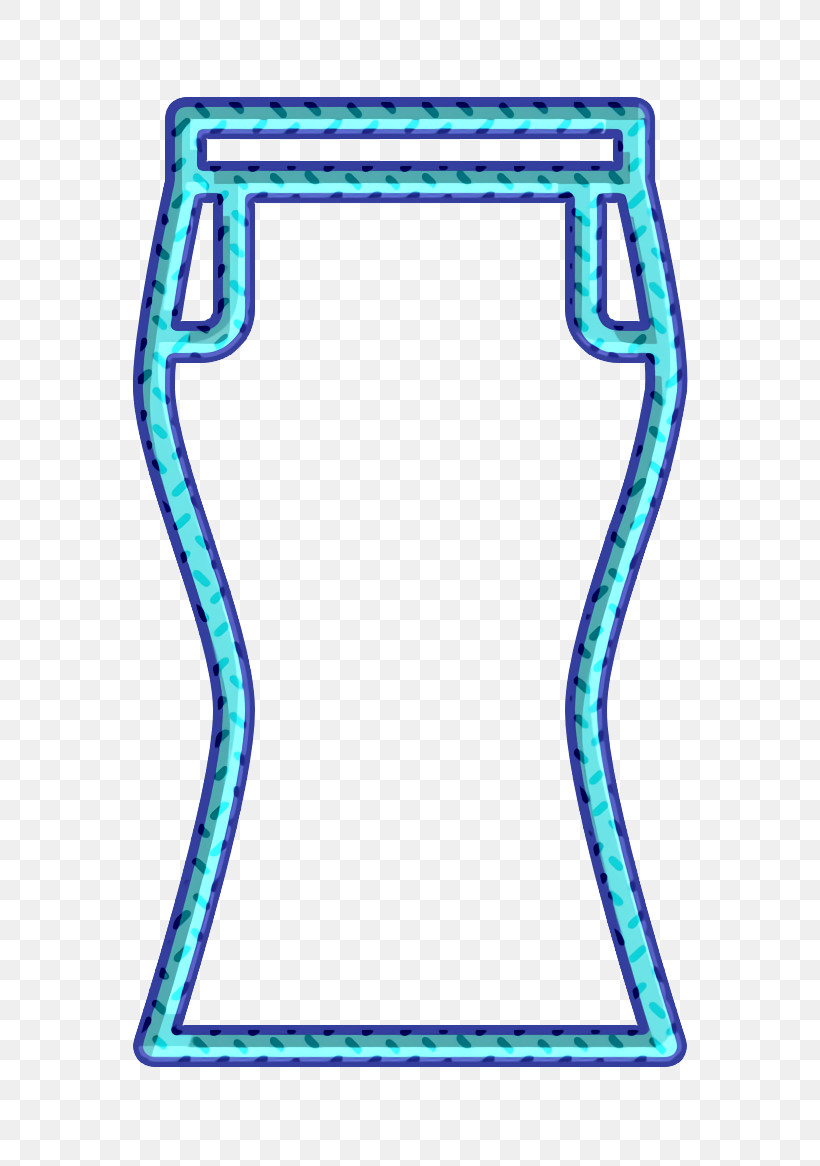 Skirt Icon Clothes Icon, PNG, 668x1166px, Skirt Icon, Aqua, Clothes Icon, Electric Blue, Turquoise Download Free