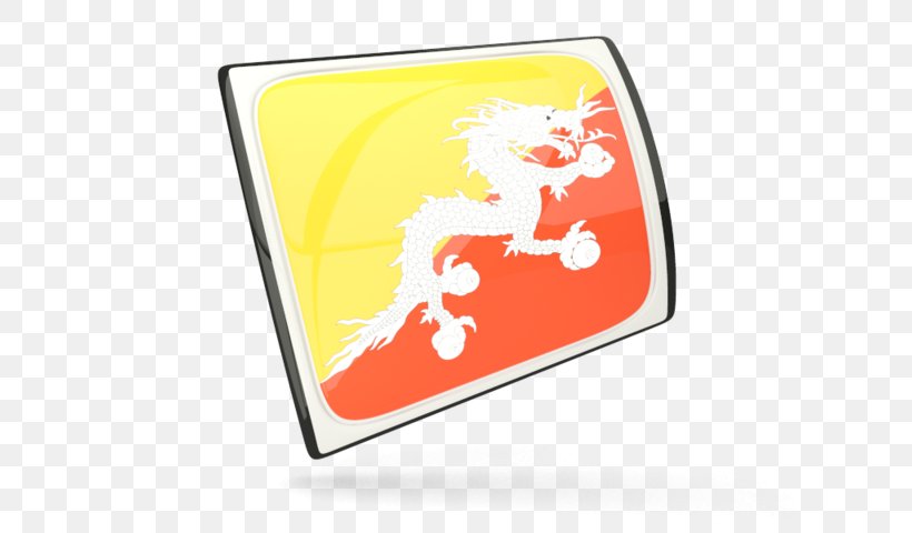 Bhutan Logo Technology Rectangle Flag, PNG, 640x480px, Bhutan, Area, Brand, Flag, Flag Of Bhutan Download Free