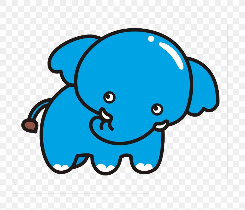 Cartoon Animation Avatar, PNG, 1024x881px, Elephant, Area, Blue, Cartoon, Clip Art Download Free