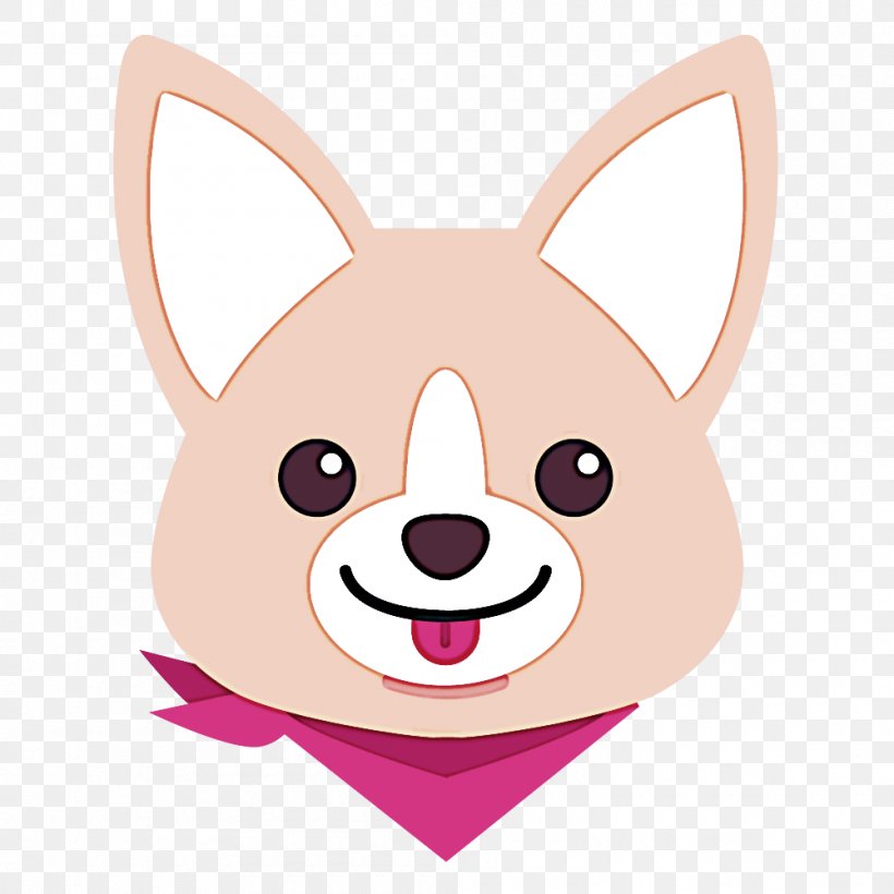 Cartoon Head Pink Nose Snout, PNG, 1000x1000px, Cartoon, Ear, Head, Nose, Pink Download Free