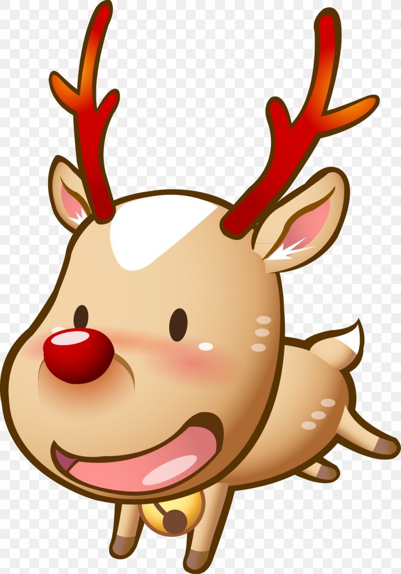 Deer Christmas Day Image Cartoon, PNG, 1137x1626px, Deer, Animal, Antler, Cartoon, Christmas Day Download Free