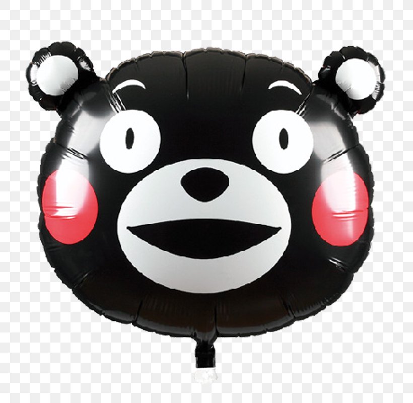 Kumamon Bear くまモンもん ご当地キャラクター Balloon, PNG, 800x800px, Kumamon, Amakusa, Balloon, Bear, Kavaii Download Free