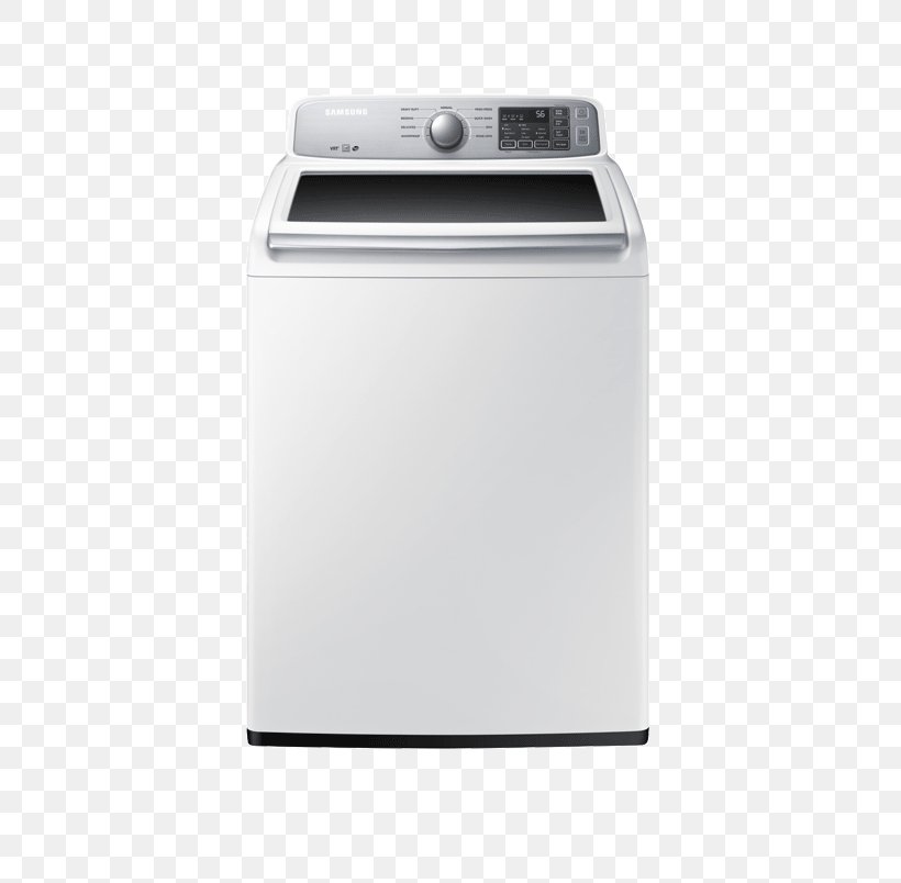 Samsung WA45H7000AW Washing Machines Combo Washer Dryer Clothes Dryer, PNG, 519x804px, Washing Machines, Clothes Dryer, Combo Washer Dryer, Cubic Foot, Home Appliance Download Free