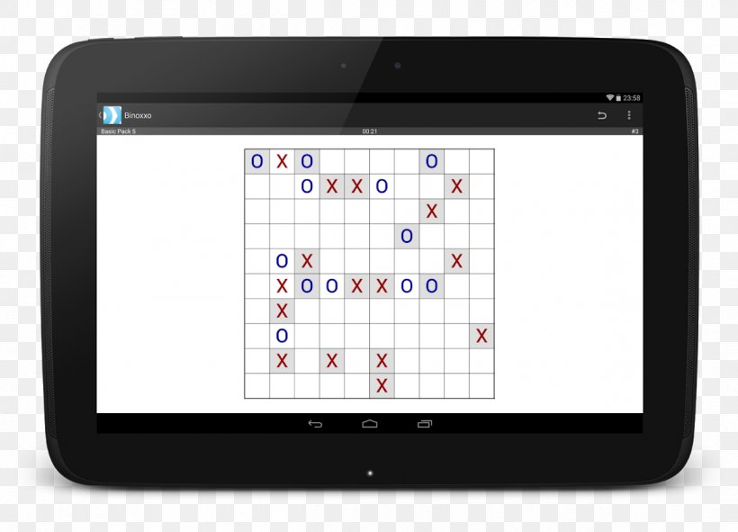 Binoxxo Handheld Devices Binary Sudoku X's And O's, PNG, 1248x900px, Handheld Devices, Android, Display Device, Electronic Device, Electronics Download Free