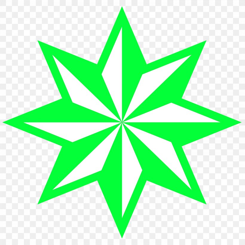 Five-pointed Star Star Polygons In Art And Culture Clip Art, PNG, 1476x1476px, Fivepointed Star, Area, Green, Leaf, Line Art Download Free