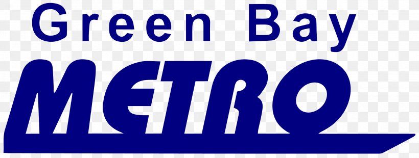 Green Bay Metro Logo Organization Font Brand, PNG, 2500x946px, Logo, Area, Banner, Blue, Brand Download Free