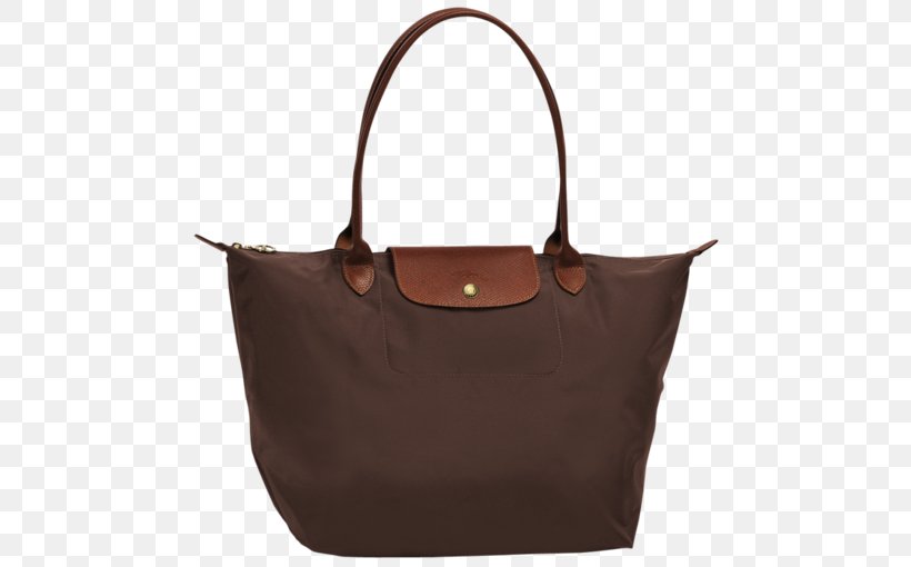 Handbag Longchamp Tote Bag Pliage, PNG, 510x510px, Bag, Black, Brand, Brown, Clothing Download Free