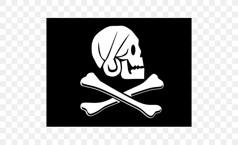 Jolly Roger Flag Piracy Henry Every Thomas Tew, PNG, 500x500px, Jolly Roger, Bartholomew Roberts, Black And White, Blackbeard, Brand Download Free