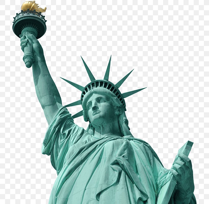 Statue Of Liberty Ellis Island Battery Park New York Harbor, PNG, 726x799px, Statue Of Liberty, Artwork, Battery Park, Classical Sculpture, Ellis Island Download Free