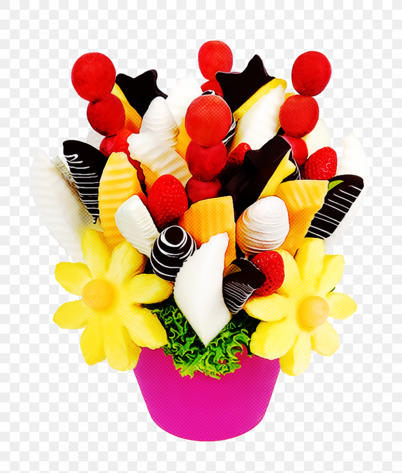 Bouquet Cut Flowers Yellow Flower Tulip, PNG, 850x1000px, Bouquet, Anthurium, Confectionery, Cut Flowers, Dessert Download Free