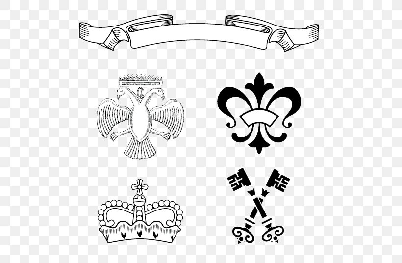 Heraldry Escutcheon Royalty-free, PNG, 681x536px, Heraldry, Black, Black And White, Body Jewelry, Brand Download Free